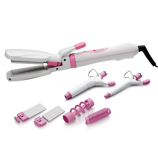 all in one straightener and curler